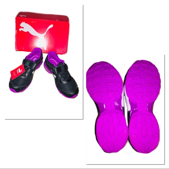 •SOLD OUT! PUMA | NIB | Black/Orchid Sneakers• - Picture 5 of 8